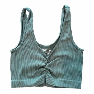 Aeropostale Seamless bra/tank - green - size XS